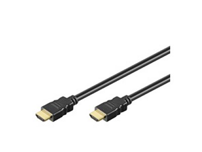 HDMI Kabel, HDMI - HDMI Stecker - Stecker , 1.00 Meter GOLD