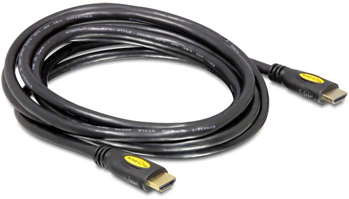 Delock High Speed HDMI mit Ethernet - HDMI A Stecker > HDMI A Stecker 2 m