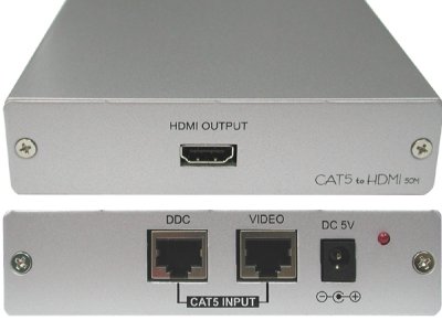 HDMI über CAT5 Empfänger CA-HDMI150R (Receiver) - HDMI CAT5 Extender bis 150m