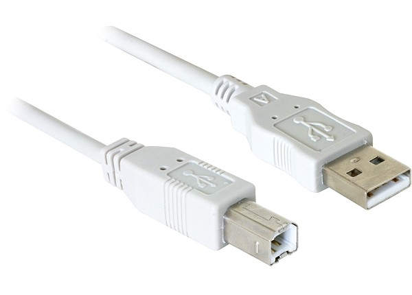 Kabel USB 2.0 upstream 4,5m A-B St/St, zertifiziert