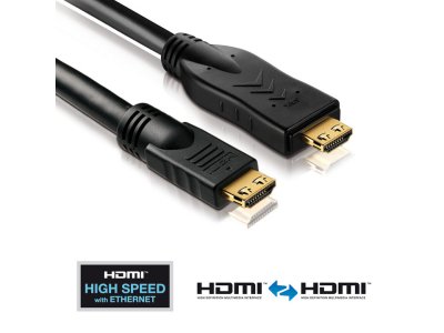 HDMI Kabel Aktiv - PureInstall 30,0m - High Speed with Ethernet