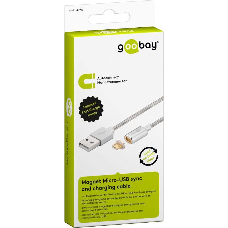 Magnet Micro-USB Ladekabel / Synckabel