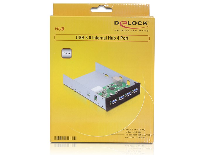 Delock USB 3.0 Interner Hub 4 Port