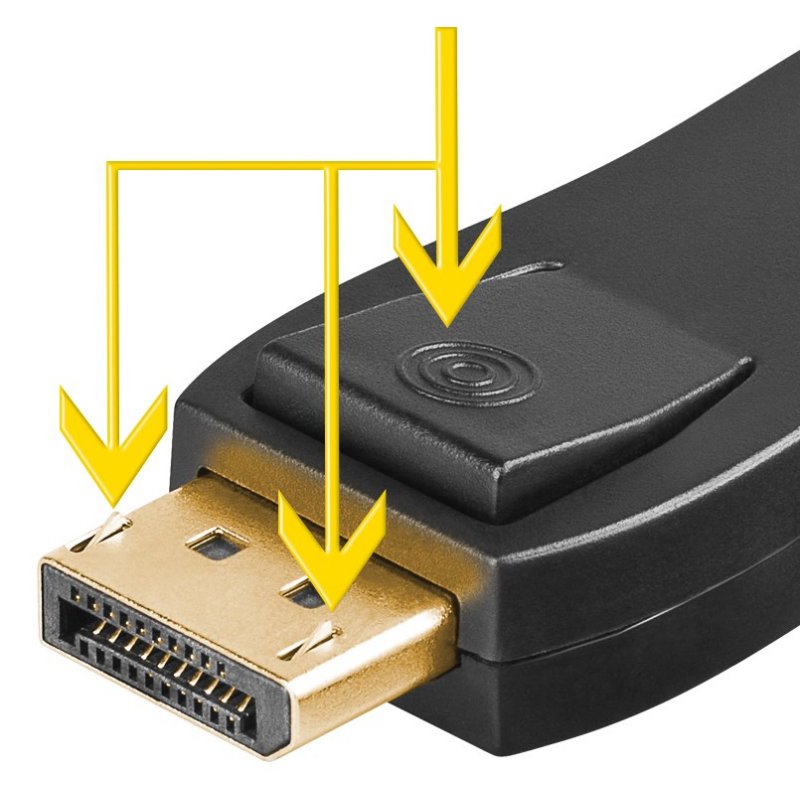 Displayport-Adapter, HDMI Buchse auf DisplayPort-Stecker