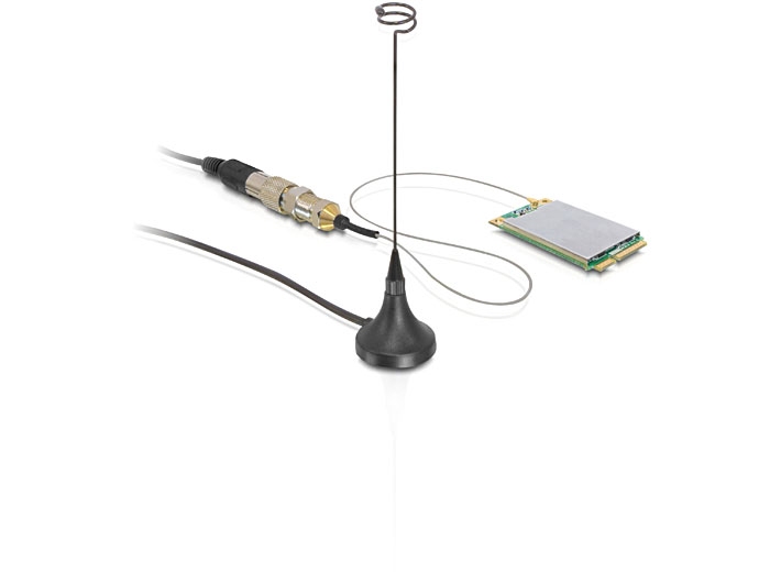 Delock MiniPCIe DVB-T USB 2.0 full size Empfänger inkl. Antenne