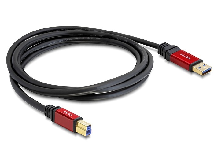 Delock Kabel USB 3.0-A > B Stecker / Stecker 3 m Premium