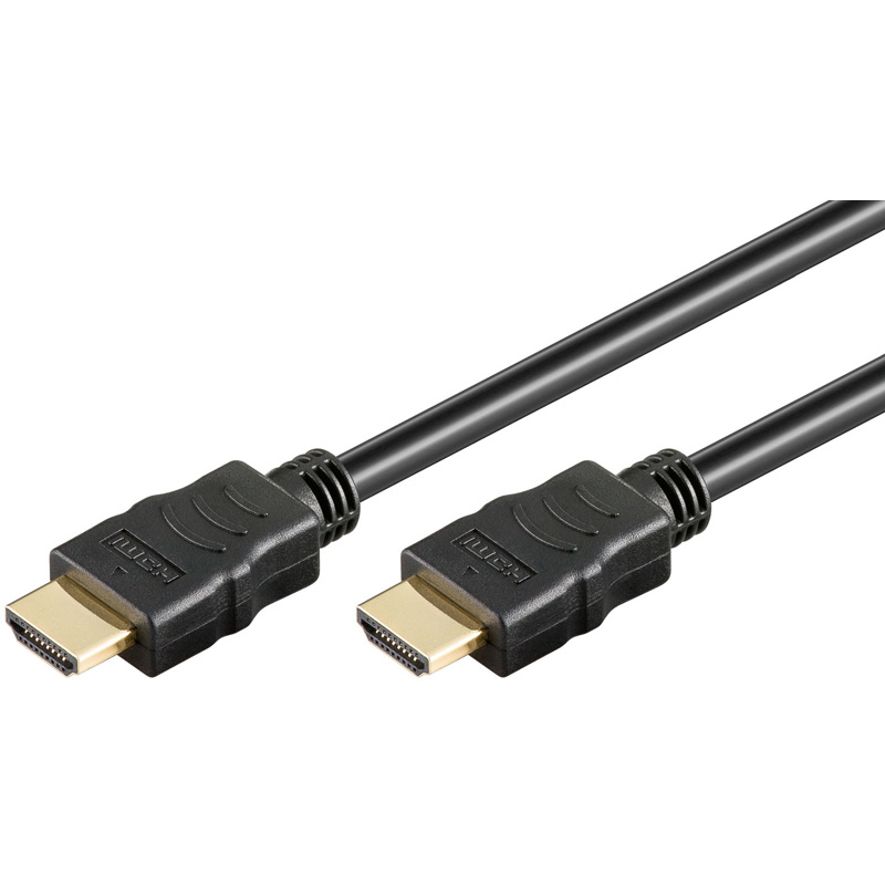 5m High-Speed HDMI Kabel mit Ethernet und Ferrite vergoldete Kontakte