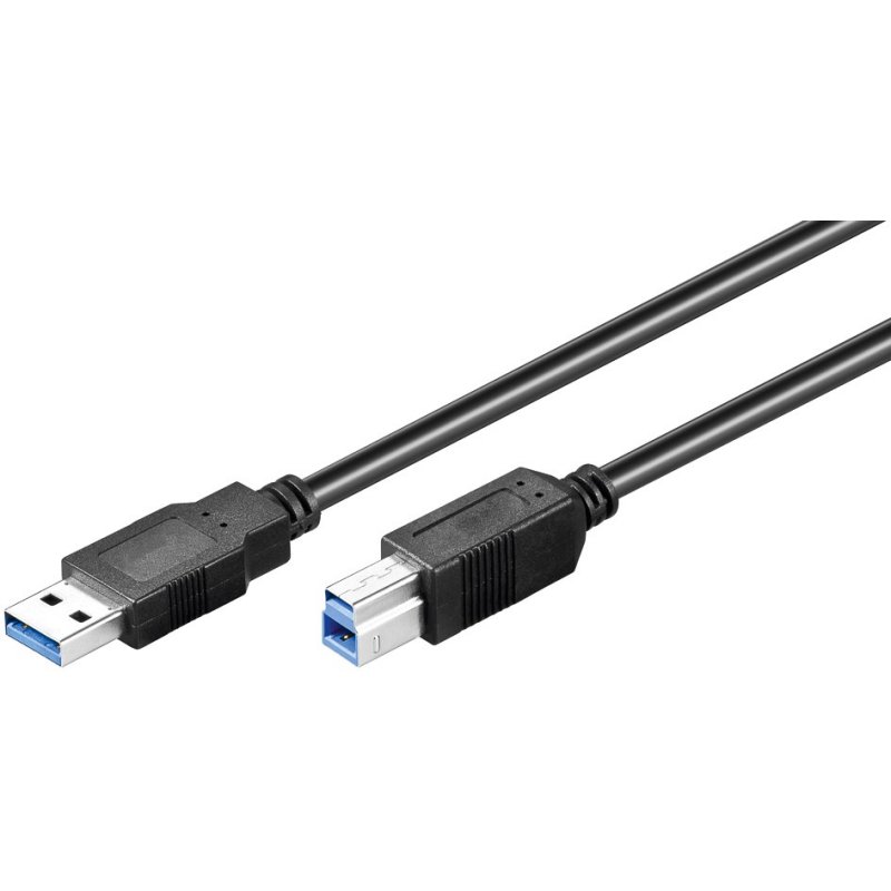 USB 3.0 SuperSpeed Kabel Typ A auf Typ B 1.8 Meter