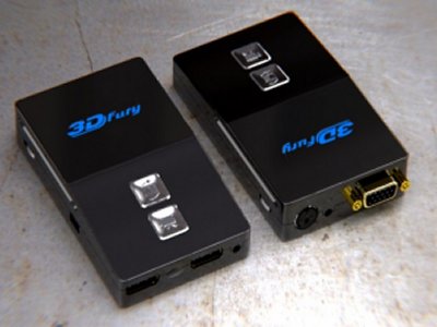HDFury 4 - 3Dfury - HDMI 1.4, 2x HDMI zu VGA/RGB/3D + Audio Konverter