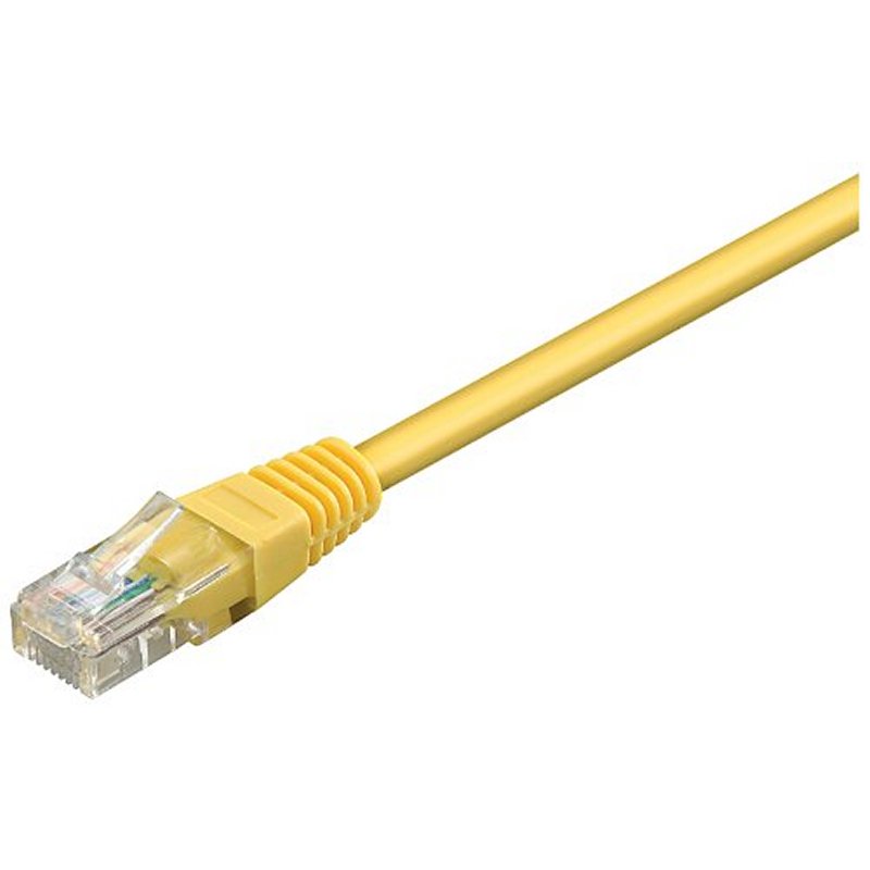 Sharkoon CAT.5e Network Cable RJ45 yellow 0.5 m
