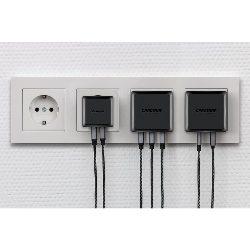 Quick Charge 3-Port USB Schnellladegerät für Steckdosen
