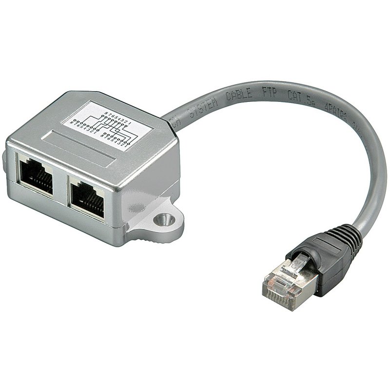 Kabel-Splitter (Netzwerkdoppler), CAT Y-Adapter