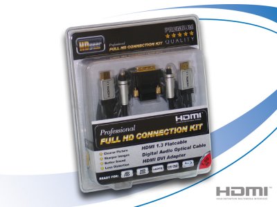 HDMI Connection Kit HK0001-1 (3 Teilig) - SAT FULL HD KIT (3 Teilig)