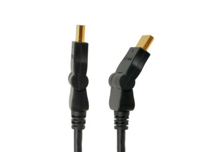 Purelink HDMI 1.3 Kabel, abwinkelbar, 3.00 Meter, vergoldeten Steckkontakten